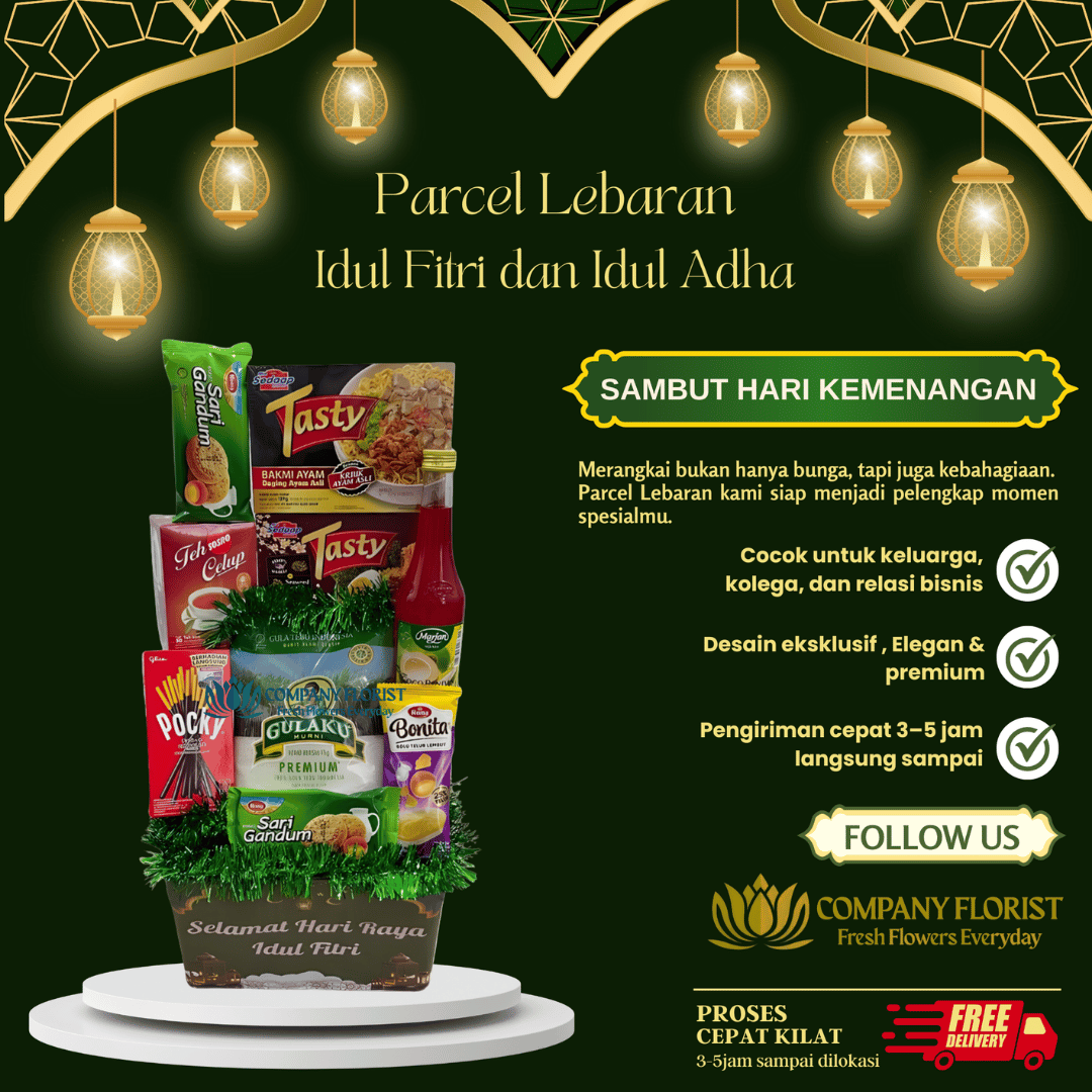 Parcel Snack Lebaran Paket Silaturahmi Terbaik – Company Florist
